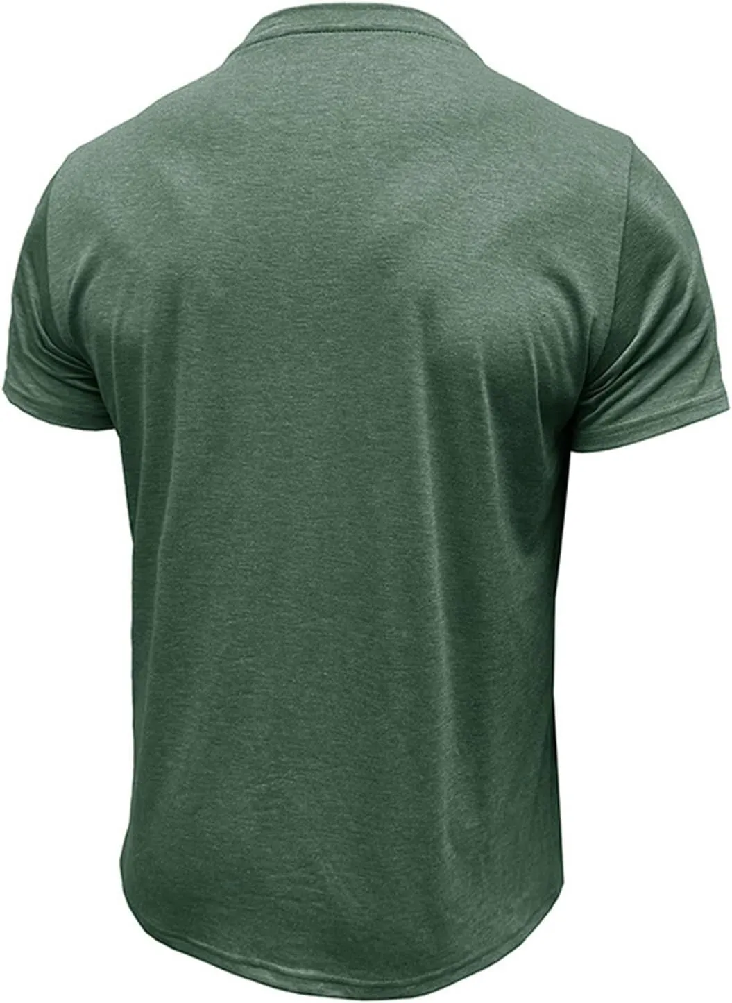 2025 Henley Shirts for Men Short Sleeve Casual T-Shirts Fashion Basic Summer Classic Lightweight Tee Tops with Pocket