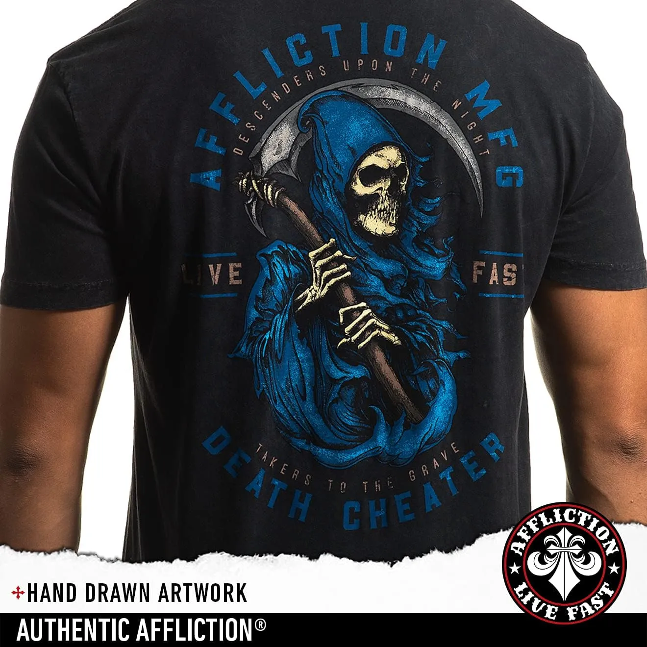 Affliction T Shirts for Men Affliction Clothing Core Classic Mens Shirts