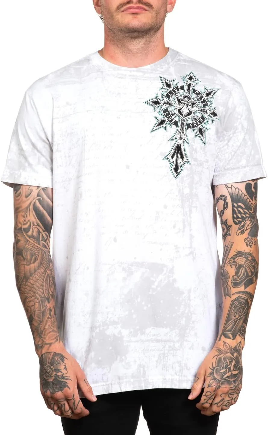 Affliction T Shirts for Men Affliction Clothing Core Classic Mens Shirts
