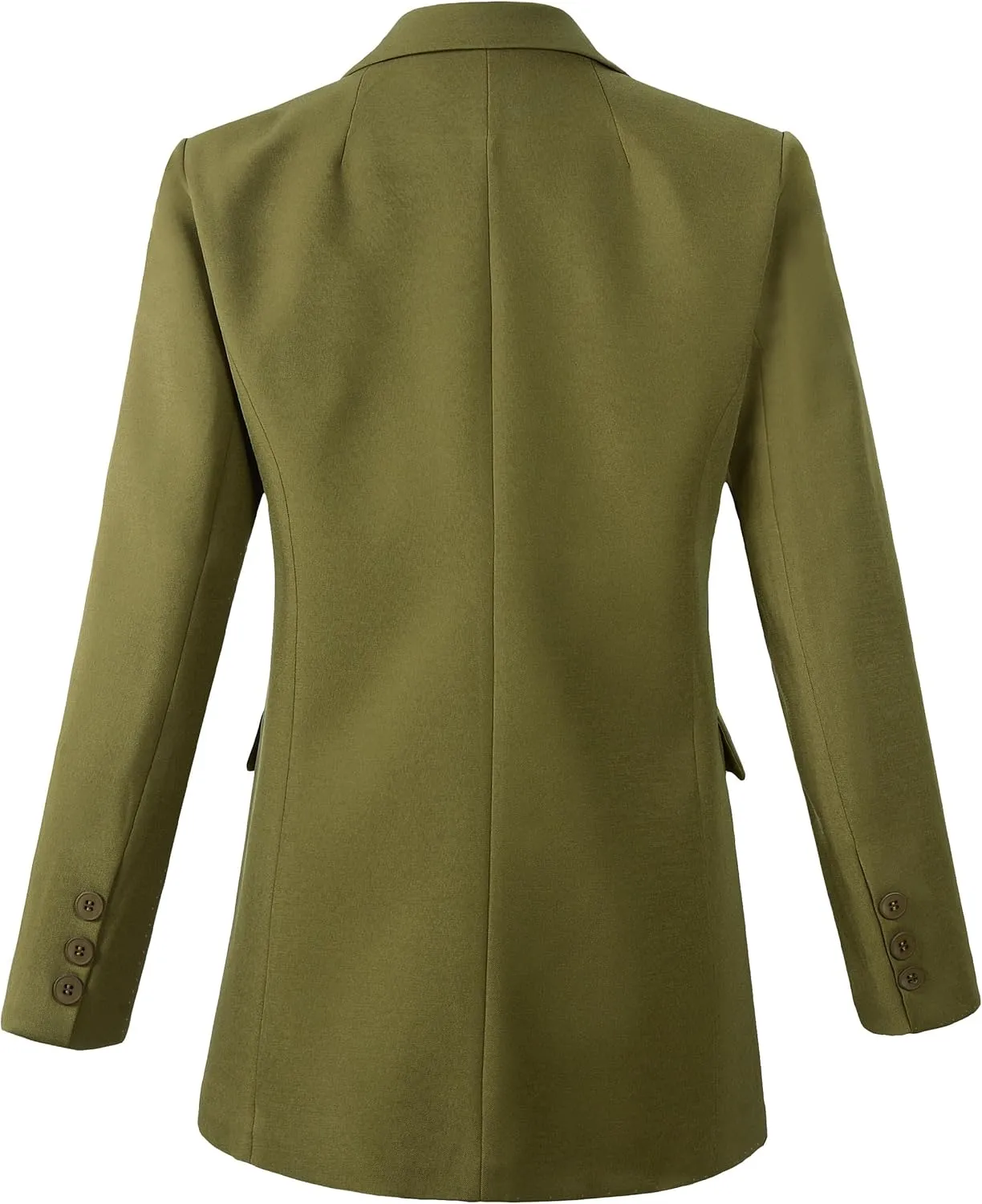 Beninos Womens Long Sleeve Blazers Business Casual Solid Lightweight Suit Jacket Office Blazer