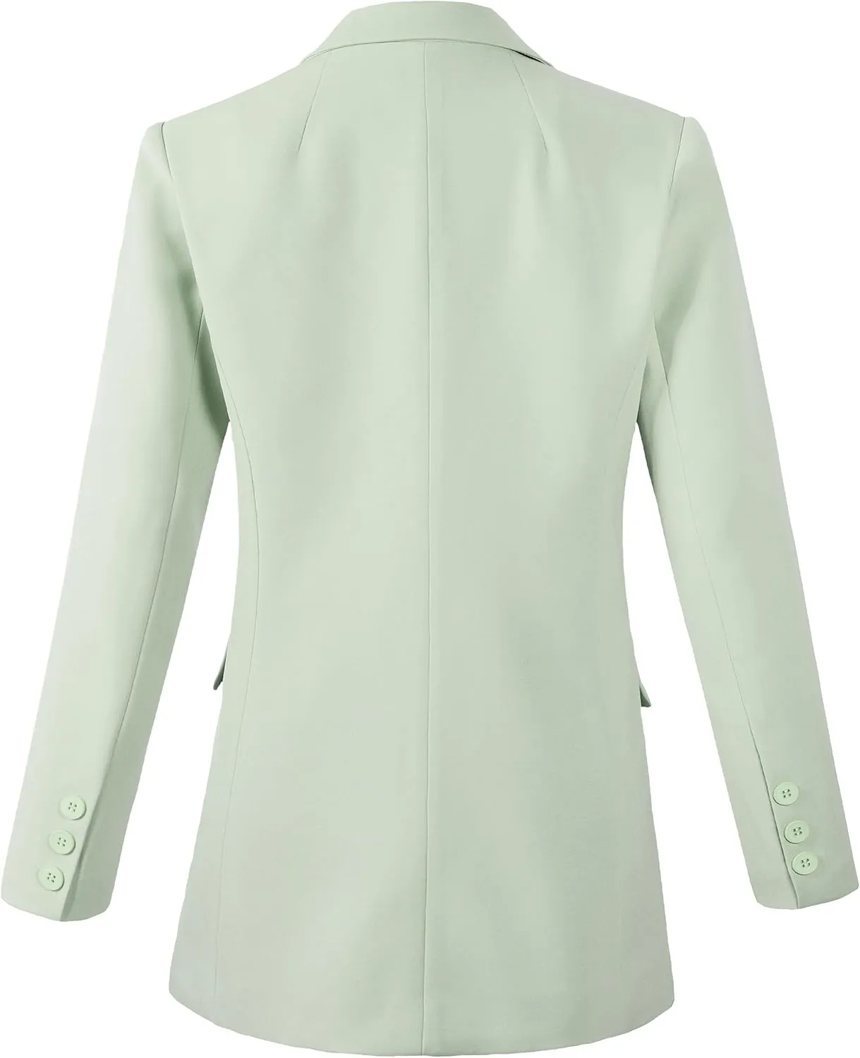 Beninos Womens Long Sleeve Blazers Business Casual Solid Lightweight Suit Jacket Office Blazer
