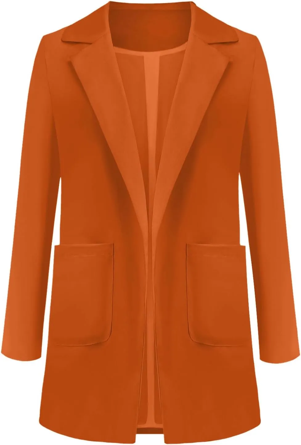 Blazers for Women Business Casual Long Light Casual Jackets Long Sleeve Lightweight Spring Summer Cardigan Work Suit
