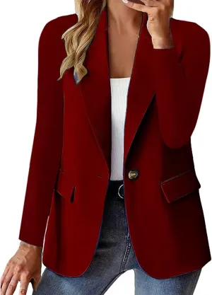 Business Suits for Women 2024 Causal Women's Blazer Short Causal Lightweight Blazers Fitted Herringbone Jackets