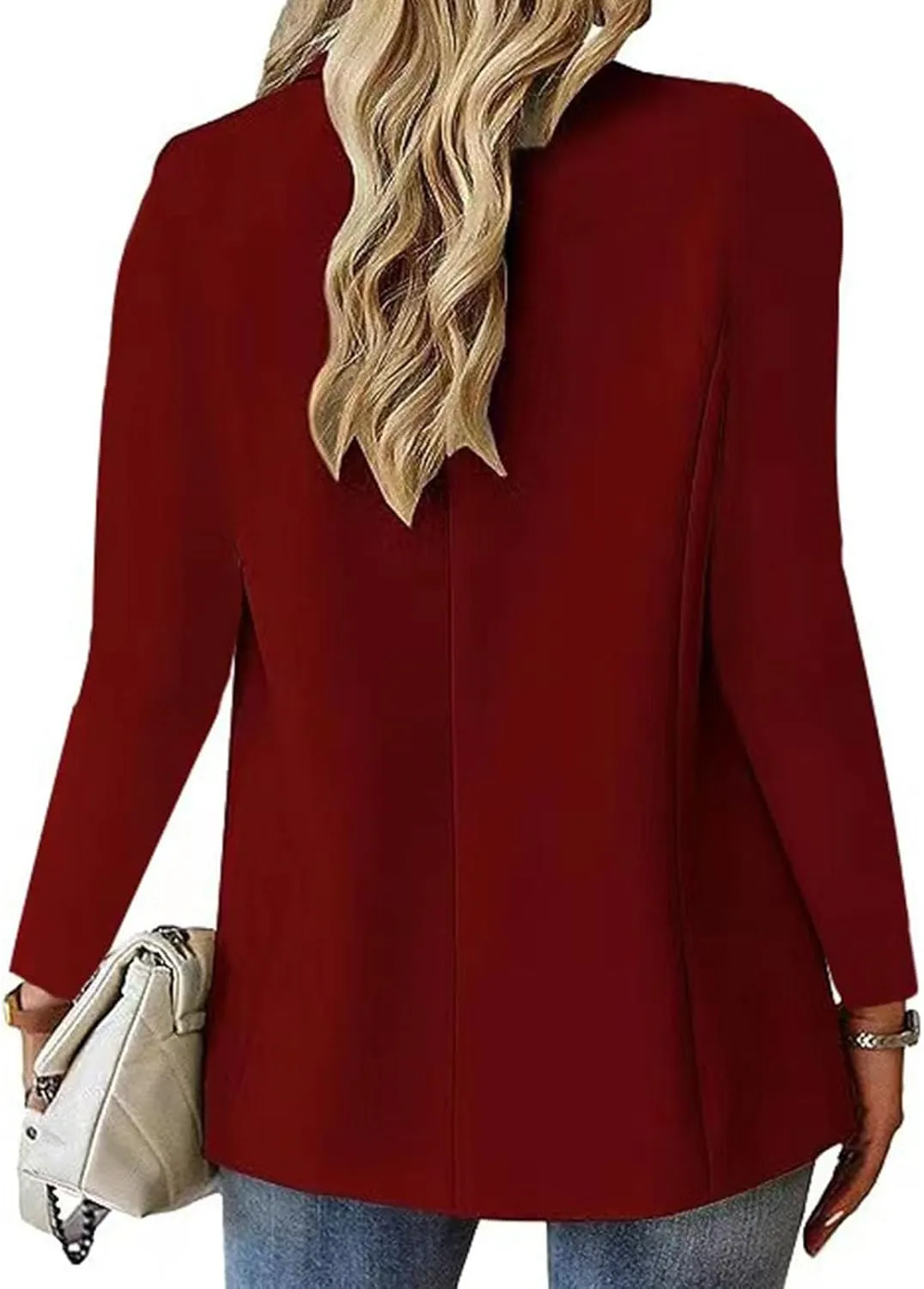 Business Suits for Women 2024 Causal Women's Blazer Short Causal Lightweight Blazers Fitted Herringbone Jackets