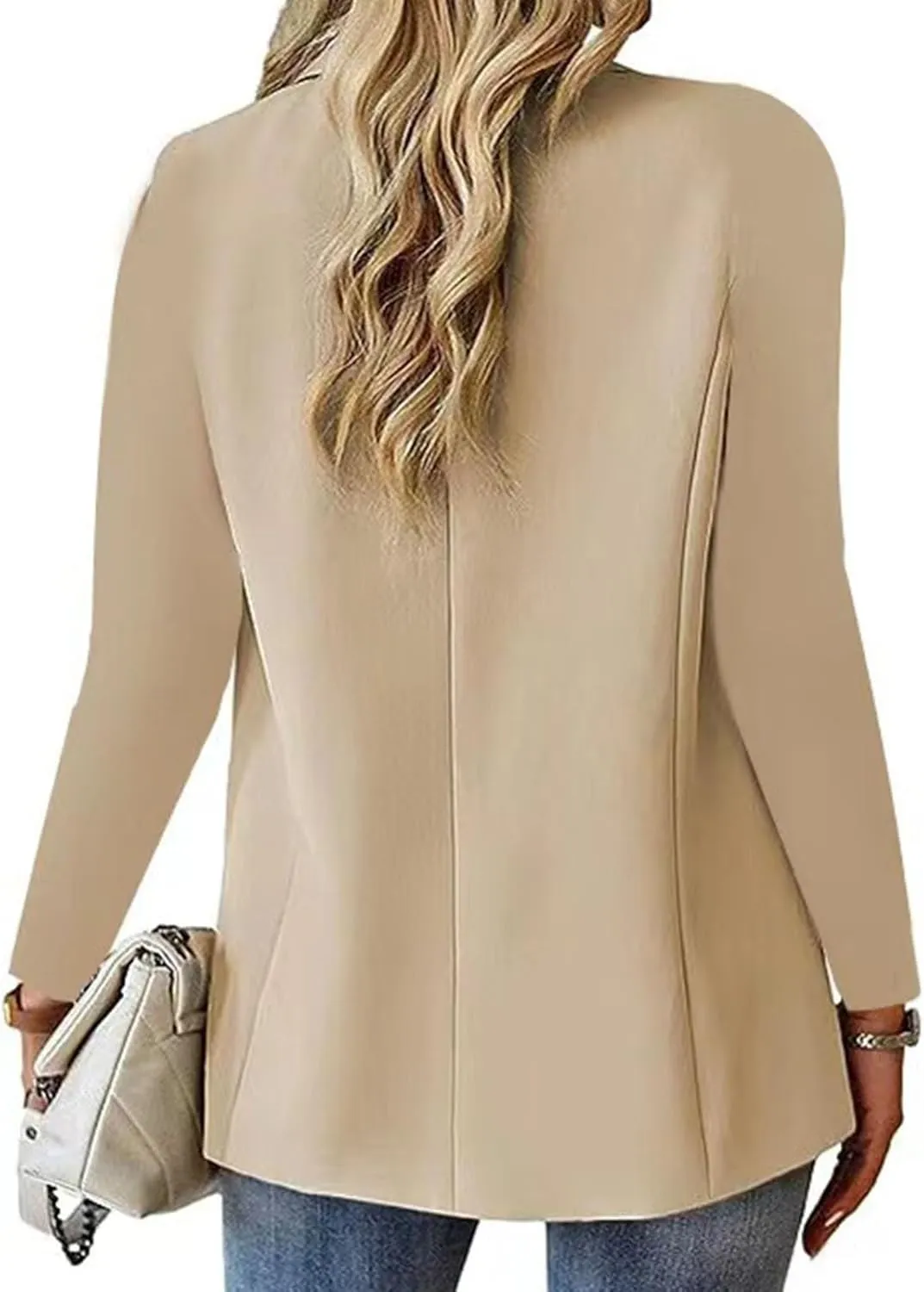 Business Suits for Women 2024 Causal Women's Blazer Short Causal Lightweight Blazers Fitted Herringbone Jackets