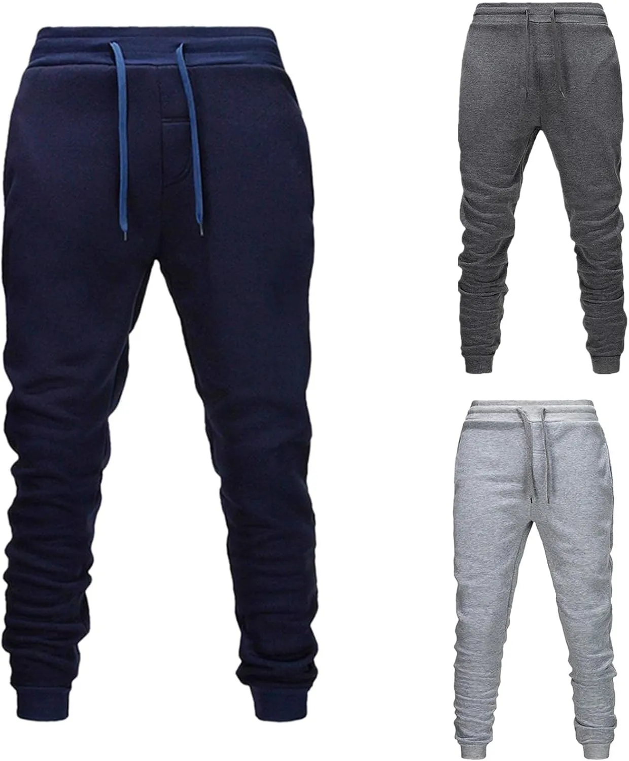 Cargo Pants for Men Relaxed Fit Mens Cargo Pants for Man Mens Work Pants Drawstring Sweatpants Athletic Pants for Men