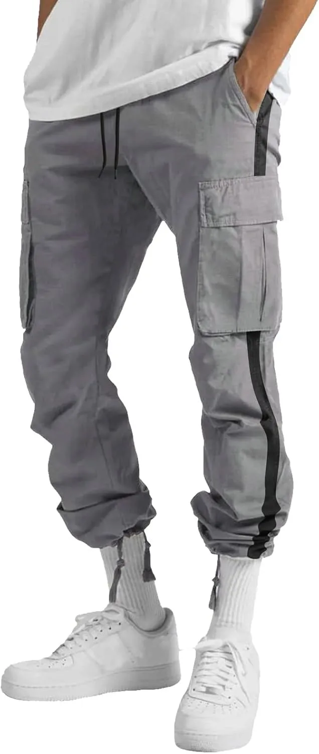 Cargo Pants for Men Relaxed Fit Military Cargo Tactical Pants Lightweight Cotton Stretch Combat Outdoor Hiking Pants