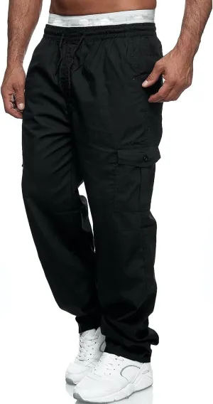 Cargo Trousers for Men Casual Gym Cargo Sweatpants Heavyweight Fleece Active Gym Workout Sweat Pants Men's Sweatpants