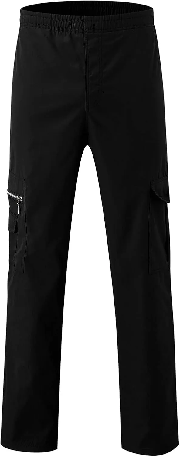 Cargo Trousers for Men Casual Gym Cargo Sweatpants Heavyweight Fleece Active Gym Workout Sweat Pants Men's Sweatpants