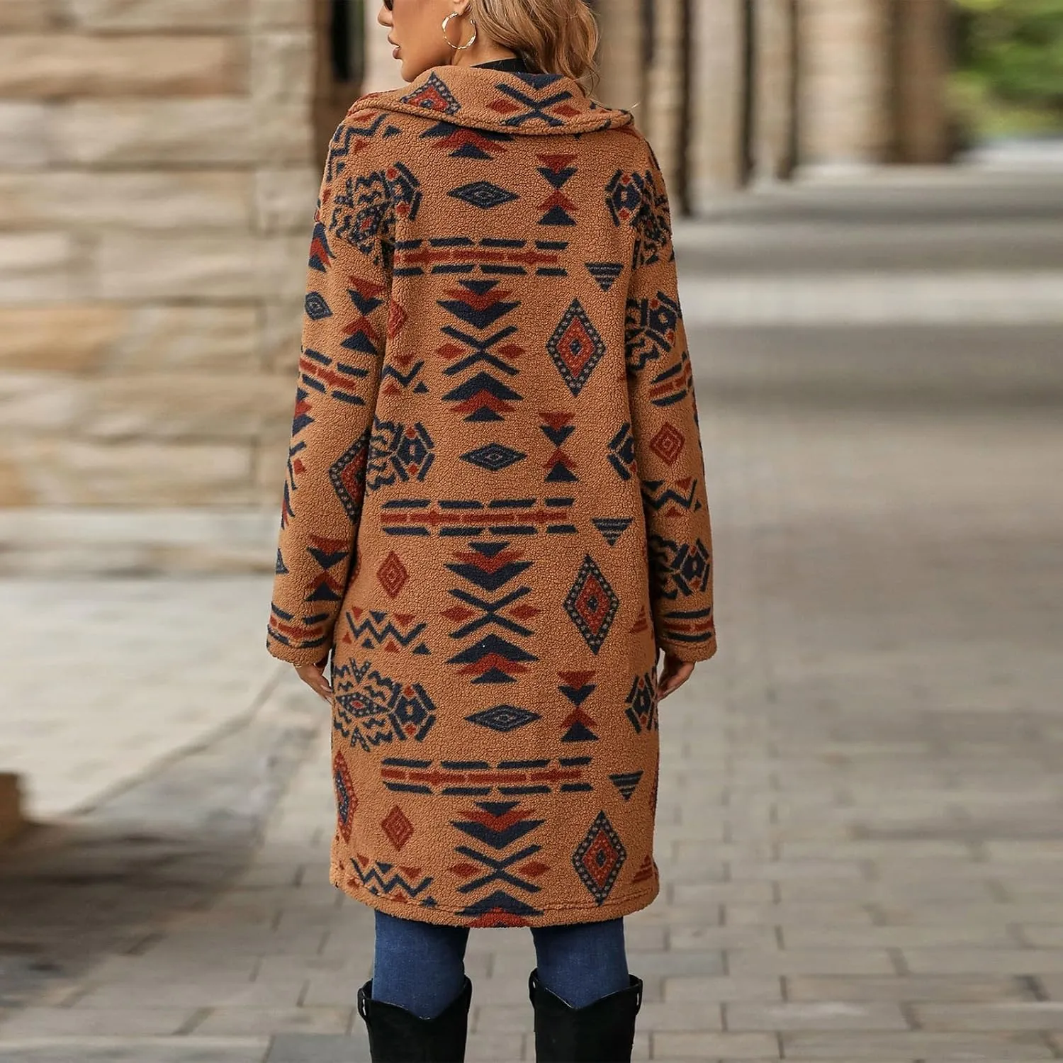 ChicCrate Trench Coat Women Long Winter Jackets Casual Classic Overcoat Trendy Peacoat Outerwear