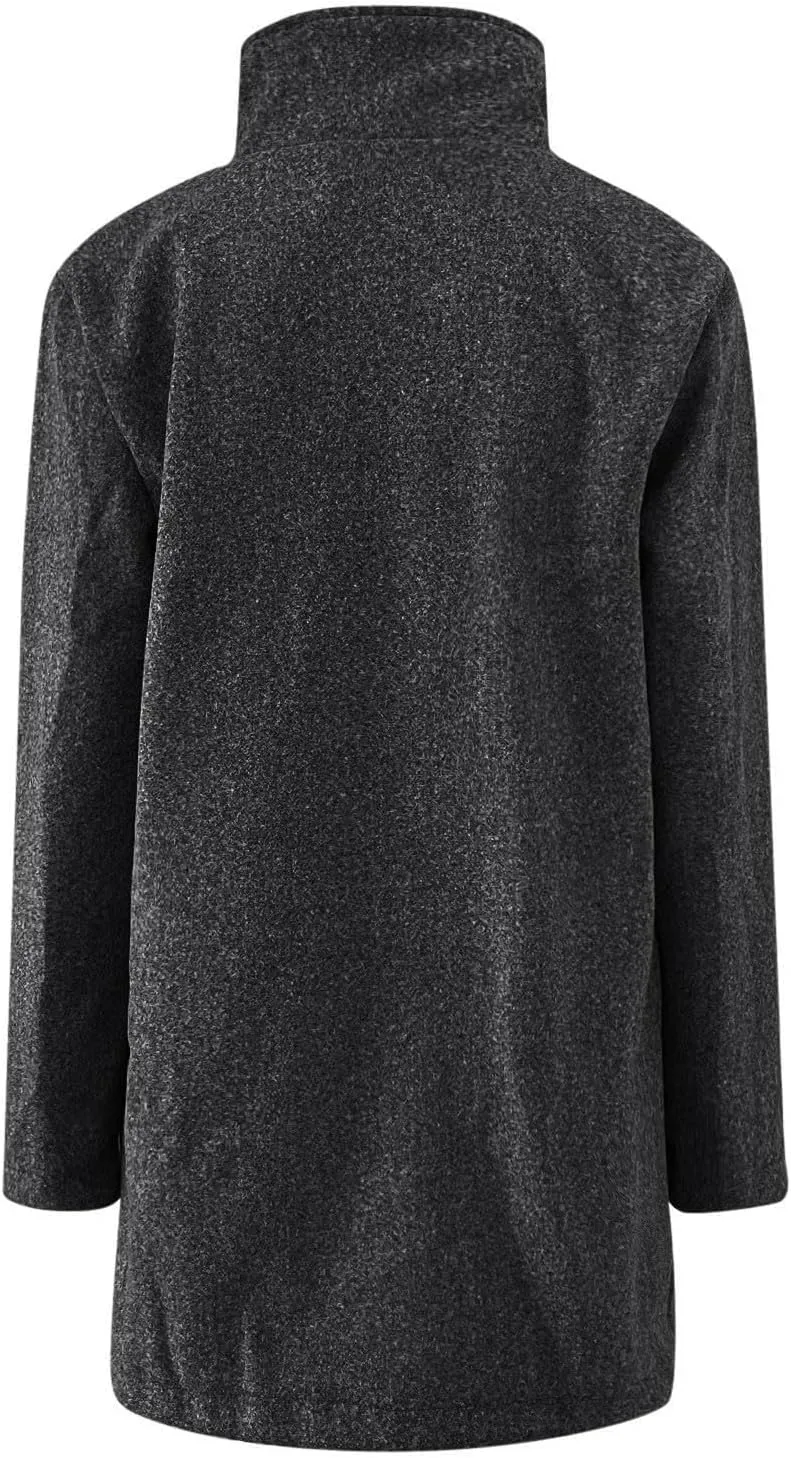 ChicCrate Trench Coat Women Long Winter Jackets Casual Classic Overcoat Trendy Peacoat Outerwear