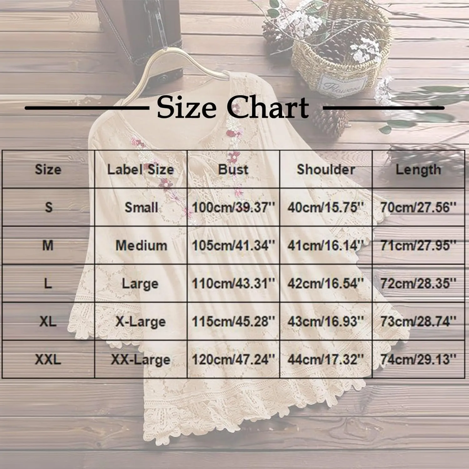 Dgoopd 3/4 Length Sleeve Womens Tops Oversized Cotton Tee Shirts Embroidered Floral Lace V Neck T-Shirt Summer Trendy Blouses
