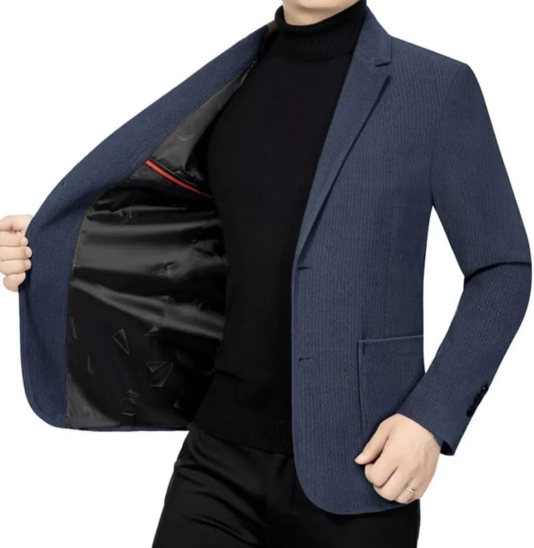 Elegant Men Suit Jackets for Prom Party Two Button Slim Fit Suit Blazers Men Business Blazers
