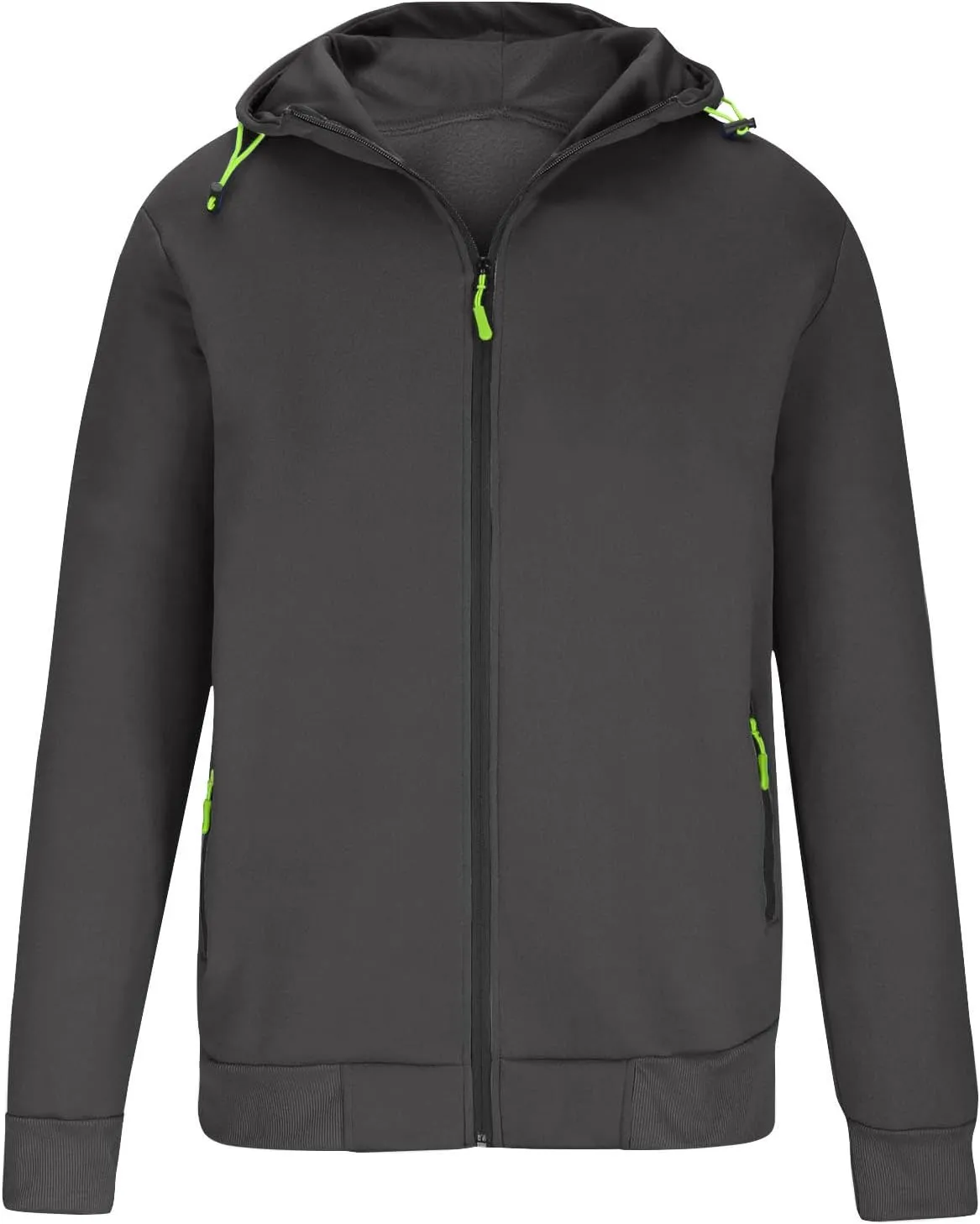 Hoodies for Men Zip Up Lightweight Casual Long Sleeve Hooded Jackets Sports Hooded Sweatshirts with Zipper Pockets