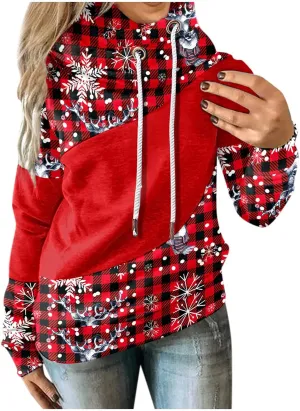 Hoodies for Women High Neck Hooded Sweatshirts Fall Winter Warm Hooded Sweatshirt Long Sleeve Drawstring Pullover Tops