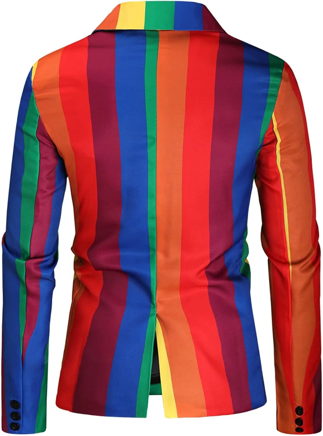 LCMTWX Mens Blazers Men's Fashion Casual Buckle Printed Single-breasted Jacket Coat Fashion Soft Work formal Sleep Suit