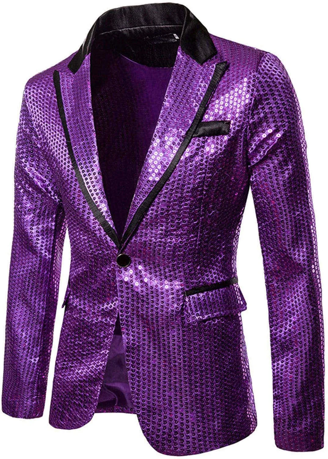 LCMTWX Mens Blazers Men's Fashion Casual Buckle Printed Single-breasted Jacket Coat Fashion Soft Work formal Warm Body