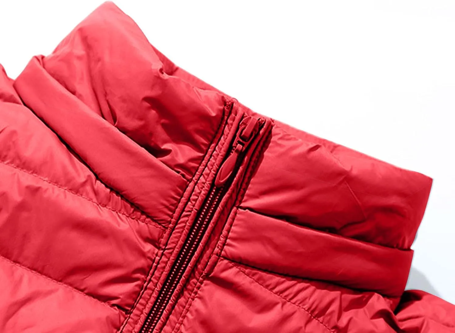 Lightweight Jackets for Women with Hood Winter Long Sleeve Zip Down Coat Solid Color Warm Casual Puffer Jacket