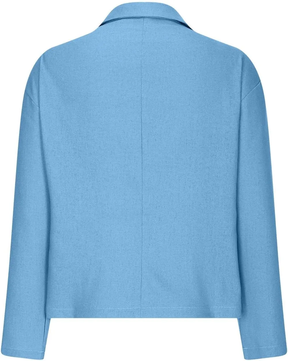 Linen Blazer Jacket for Women Fall Fashion Long Sleeve Suit Cardigan Open Front Lightweight Business Formal Workwear