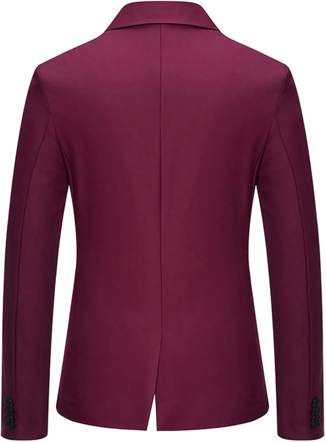 Mens Blazer Sports Coat Slim Fit One Button Solid Men's Casual Knit Suit Blazer Jackets for Business Wedding Party