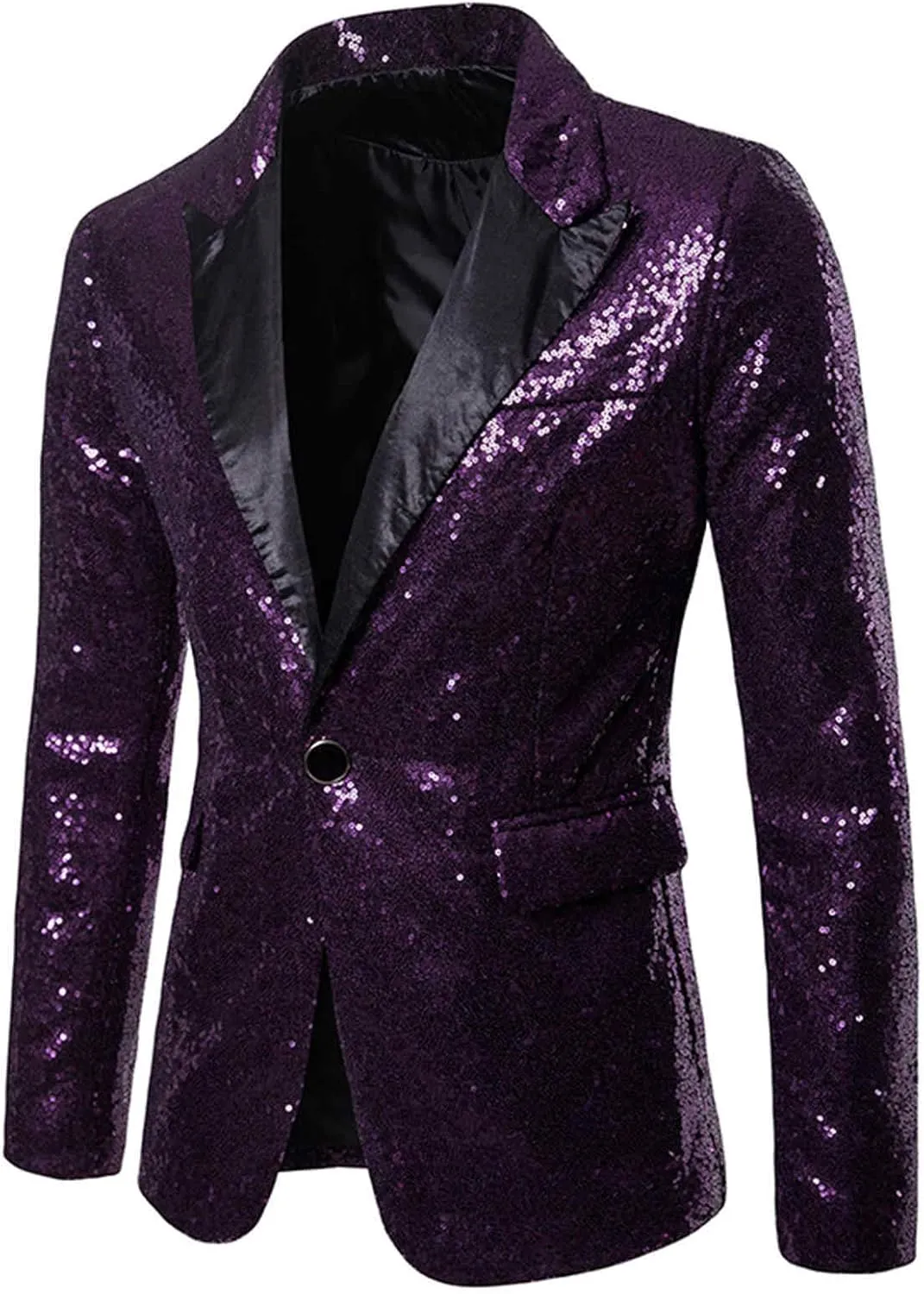 Mens Blazers Men's Luxury Casual Striped Suit Blouse Lapel Button Slim Fit Stylish Big and Tall Suits for Men Size