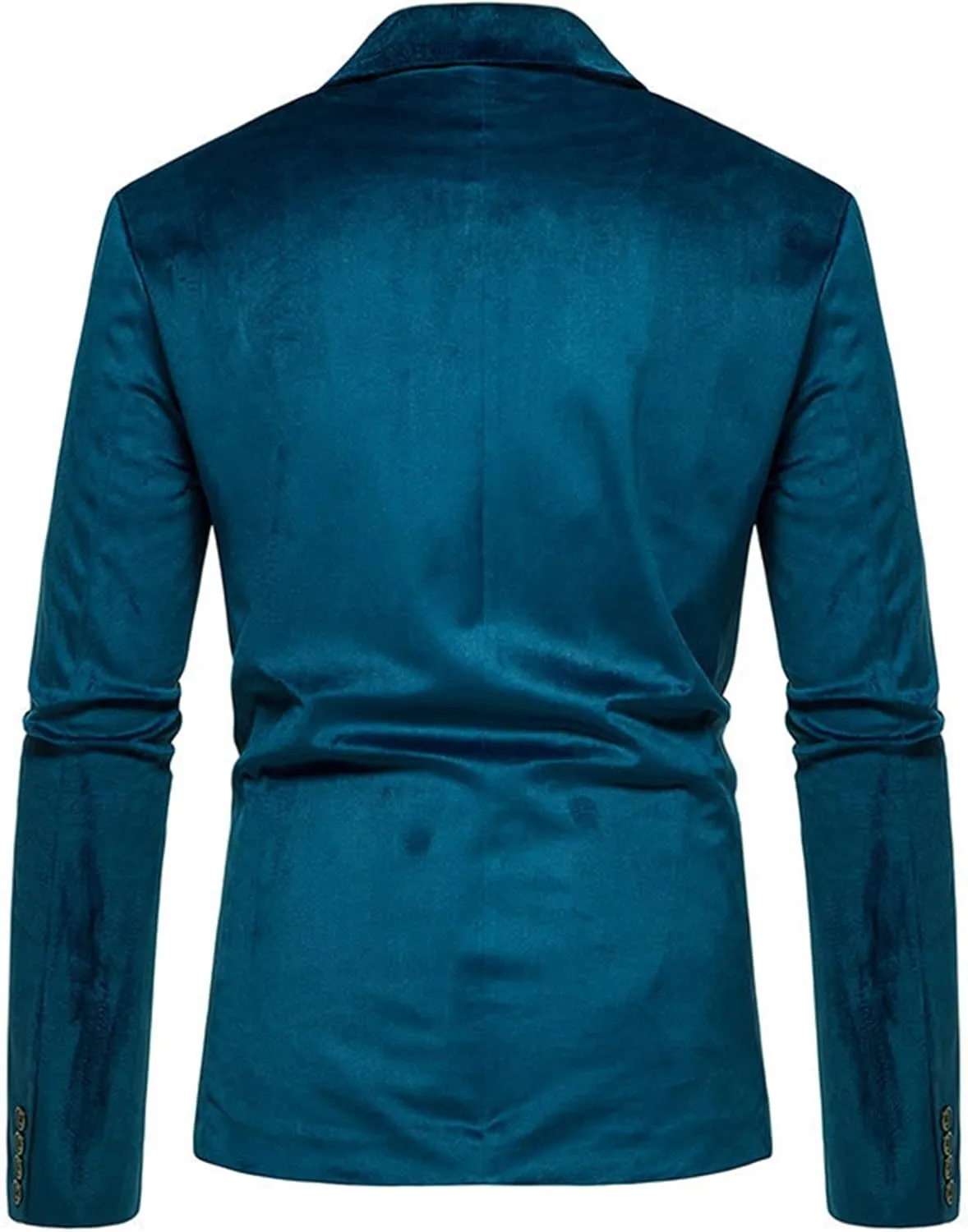 Mens Business Work Blazer Jacket Slim Fit Button Suit Coat Outwear Casual