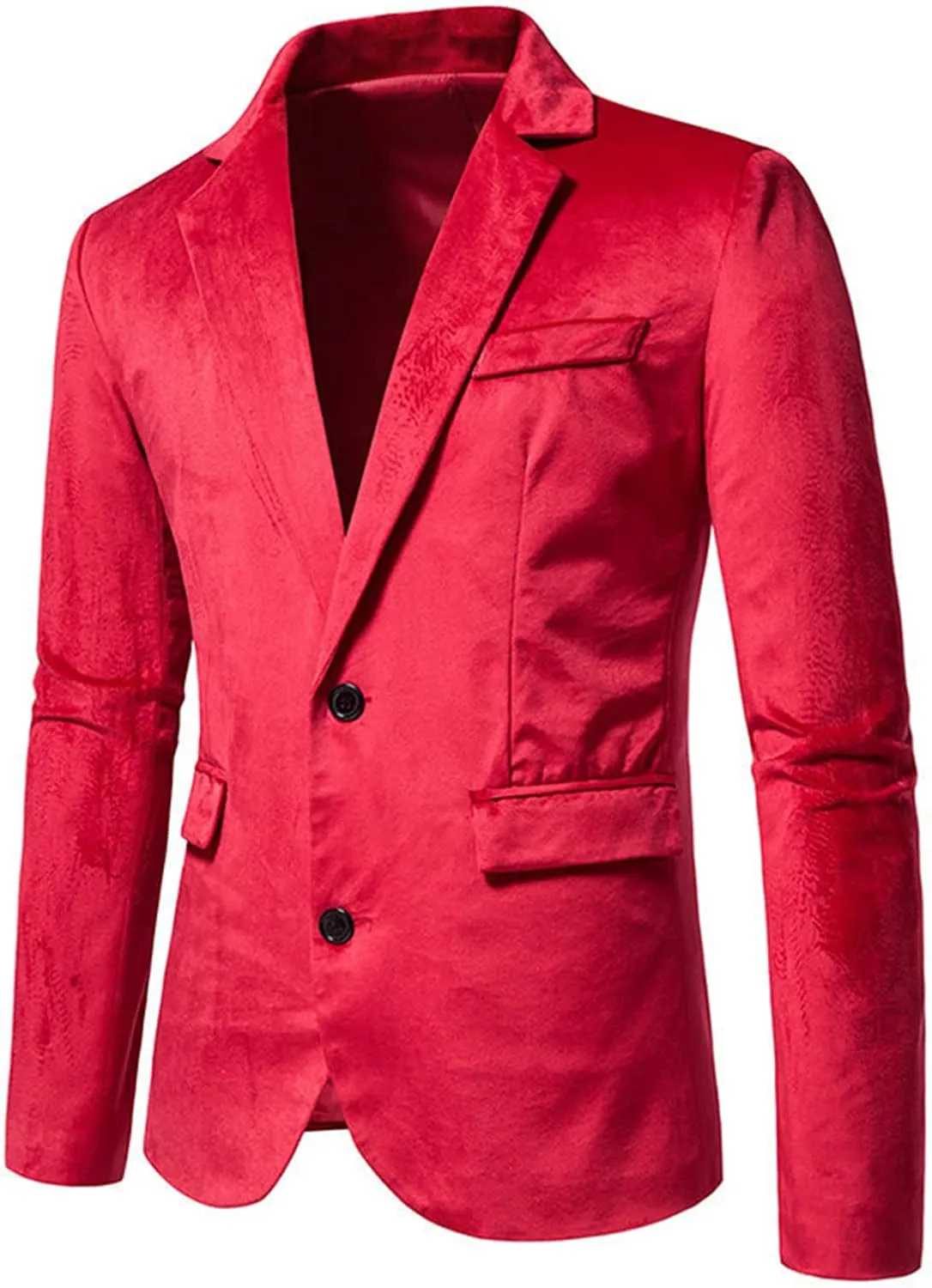 Mens Business Work Blazer Jacket Slim Fit Button Suit Coat Outwear Casual