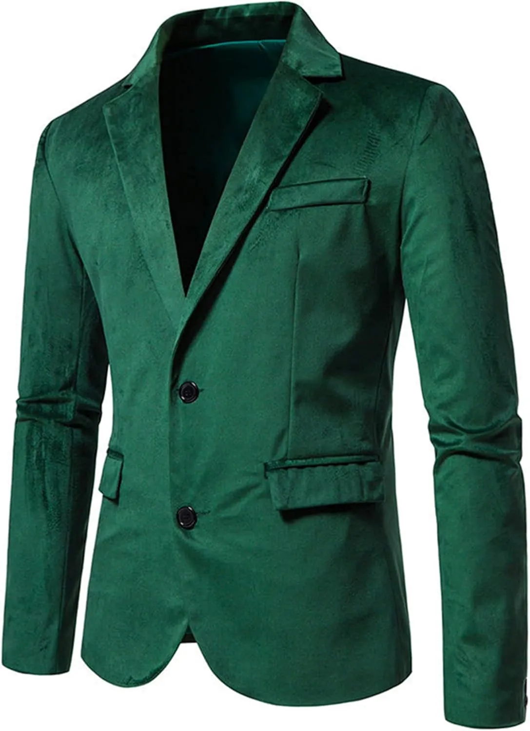 Mens Business Work Blazer Jacket Slim Fit Button Suit Coat Outwear Casual