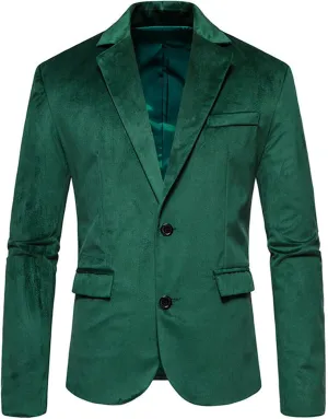 Mens Business Work Blazer Jacket Slim Fit Button Suit Coat Outwear Casual