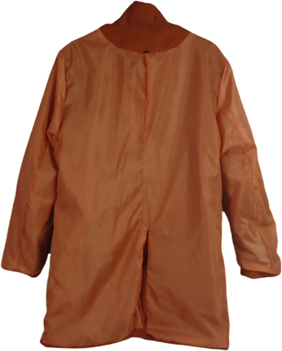 Men's Classic Warm Peacoat Single Breasted Trench Wool Blend Overcoat with Pockets