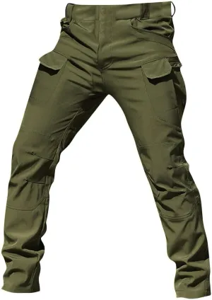 Mens Fall Fashion Hiking Tactical Pants Sweatpants Cargo Pants for Men City Special Service Pants with Pockets