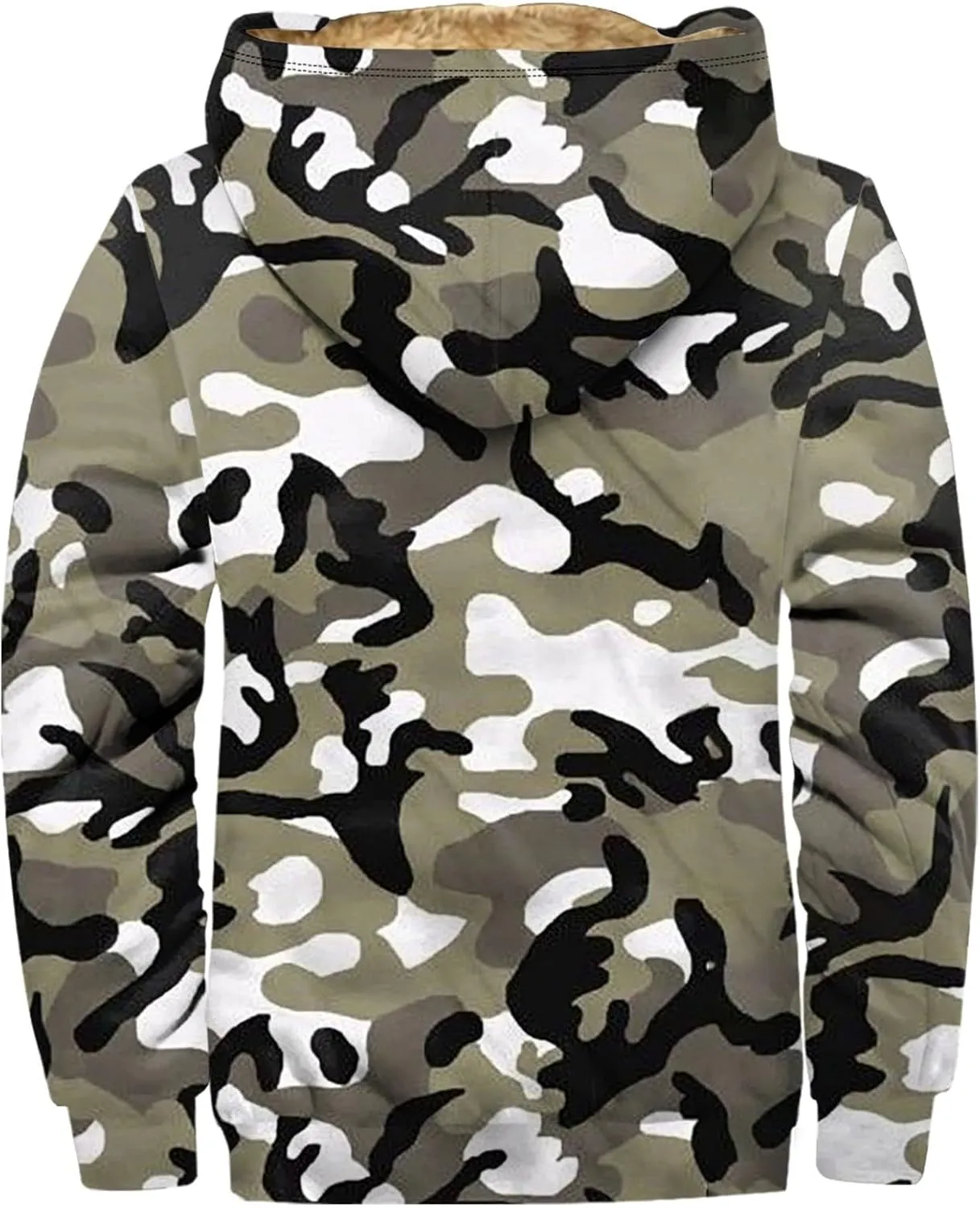 Mens Heated Jacket Vintage Long Sleeve Coats: Trendy Print Jackets Classic Sweatshirt Sweaters Hoodie