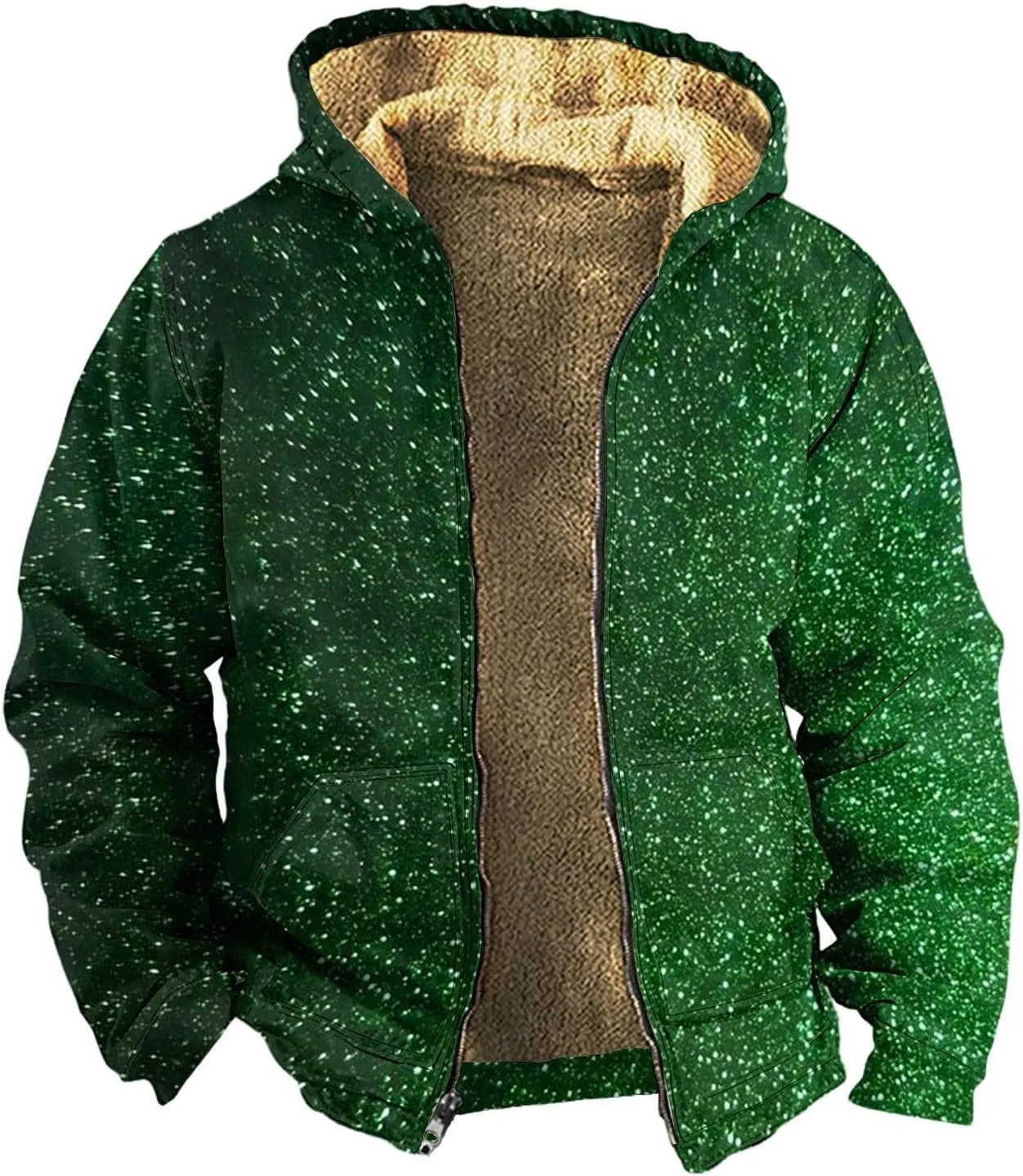 Mens Heated Jacket Vintage Long Sleeve Coats: Trendy Print Jackets Classic Sweatshirt Sweaters Hoodie