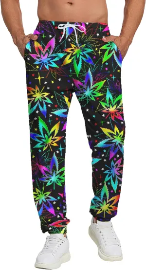 Men's Jogger Pants Sweatpants Funny Jogger Workout Track Pants with Pockets Running Athletic Pants