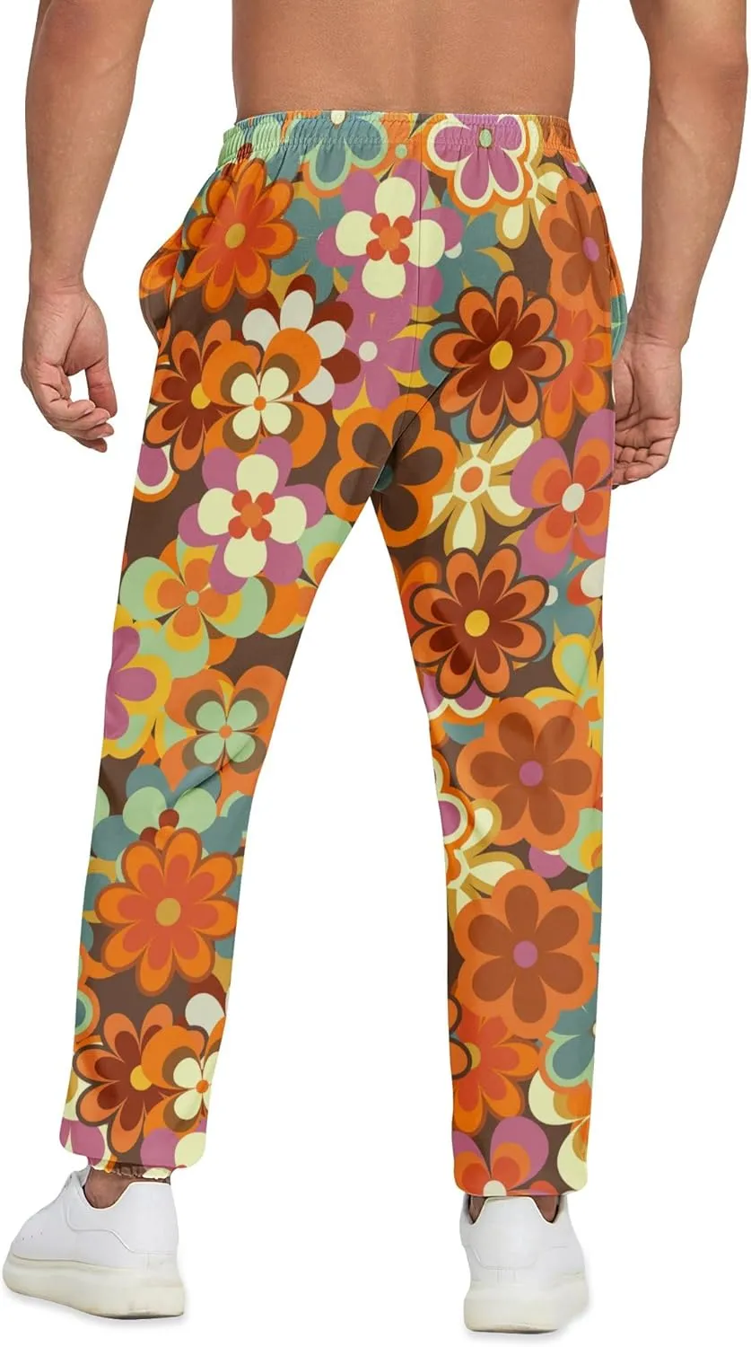 Men's Jogger Pants Sweatpants Funny Jogger Workout Track Pants with Pockets Running Athletic Pants