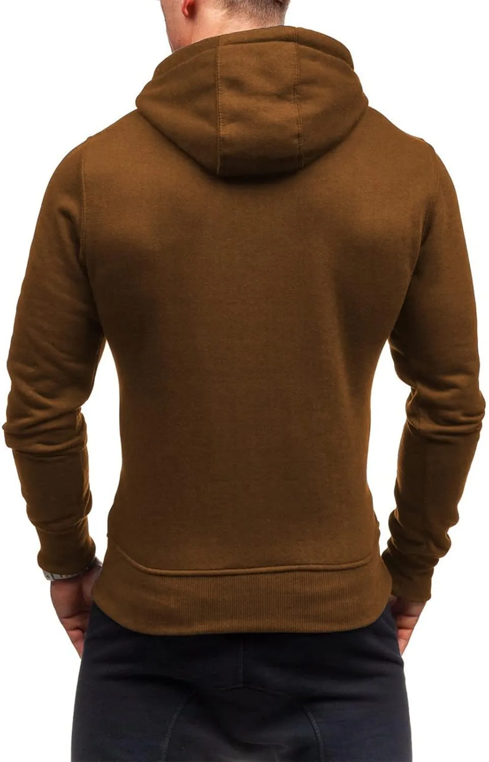 Mens Long Sleeve Hoodies Autumn Winter Men's Sweater Hoodie Warm Color Sweatshirt Jacket Sweatshirts Hoodies