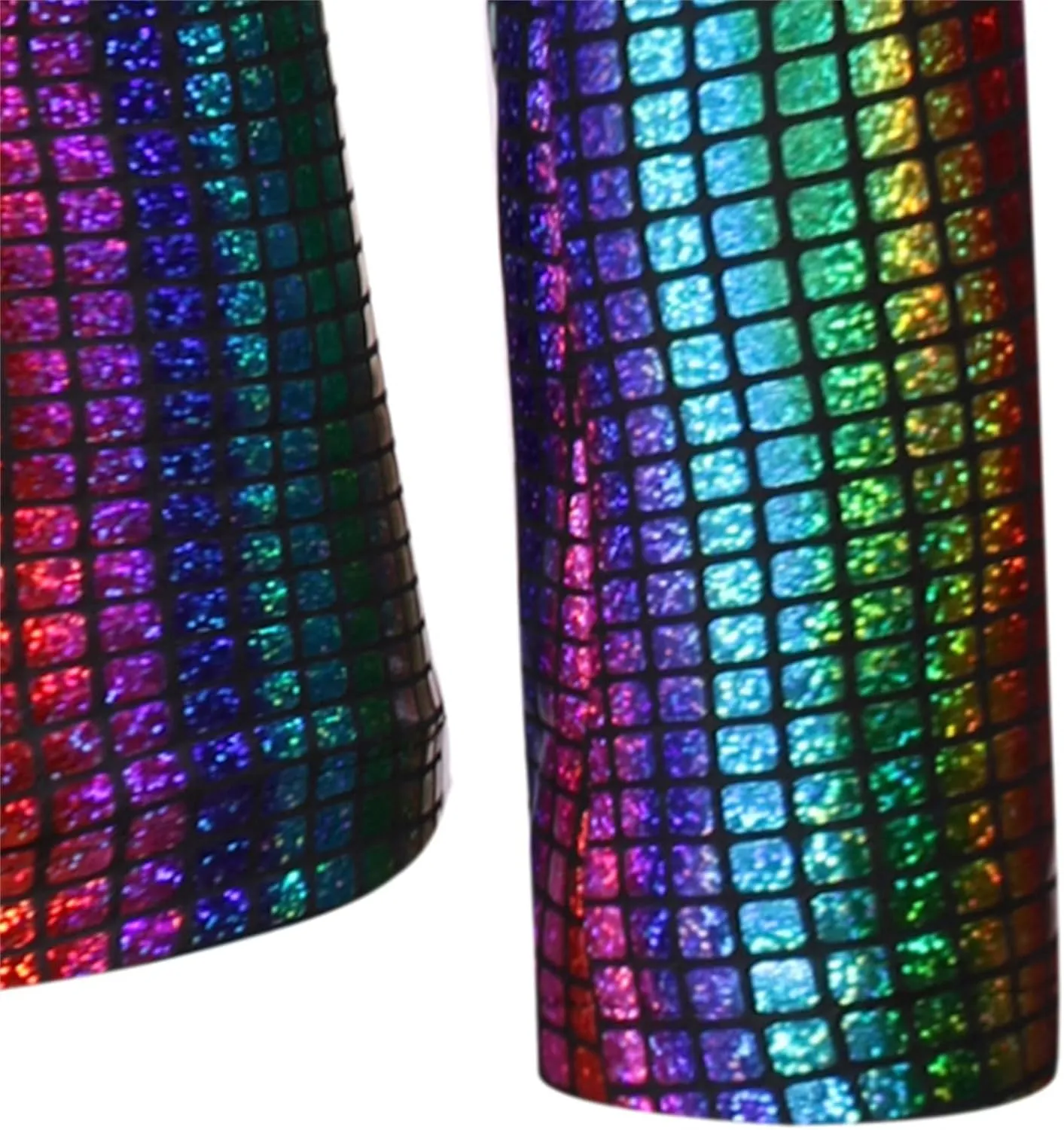 Men's Plaid Party Nightclub Dress Suit Jacket 2 Button Metallic Fashion Blazer Sequin Slim Fit Stylish Sport Coat
