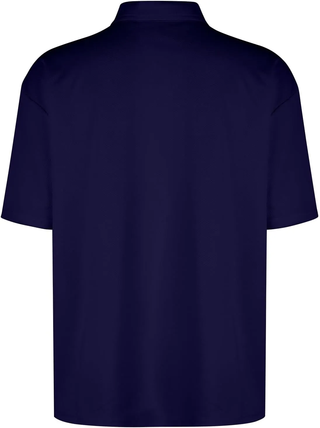 Men's Polo Shirts Classic Fit Short Sleeve Golf Tennis Shirt Fashion Casual Solid Stretch V Neck Collared Work Tops