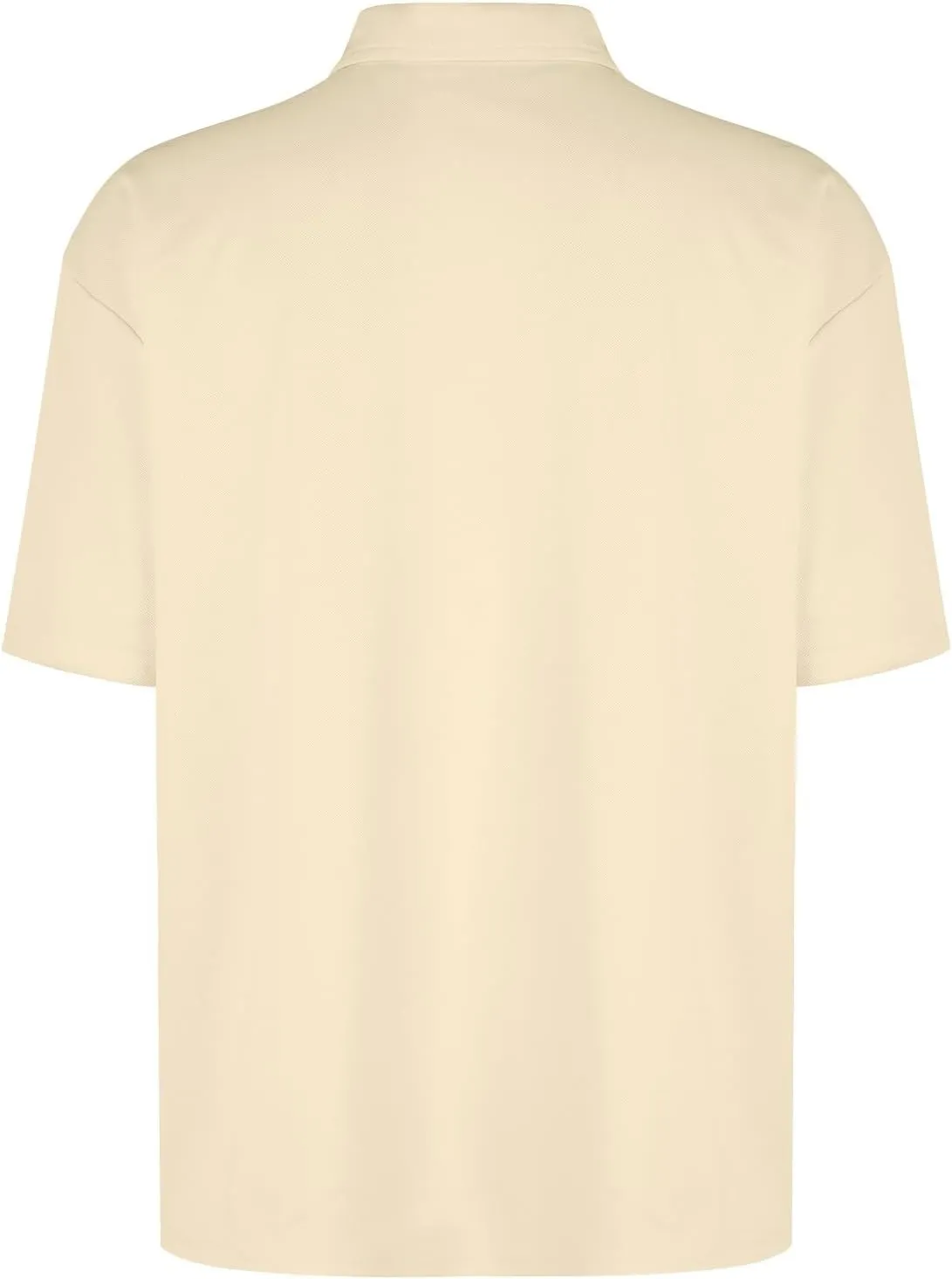 Men's Polo Shirts Classic Fit Short Sleeve Golf Tennis Shirt Fashion Casual Solid Stretch V Neck Collared Work Tops
