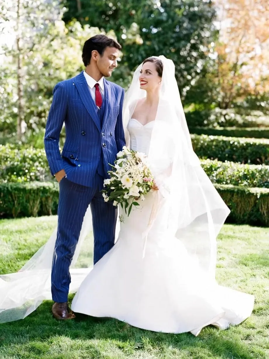Men's Suit Set 3 Pieces Plaid Slim Fit Suit Formal Bussiness Wedding Suit Casual Prom Tuxedos Blazer Vest Pant
