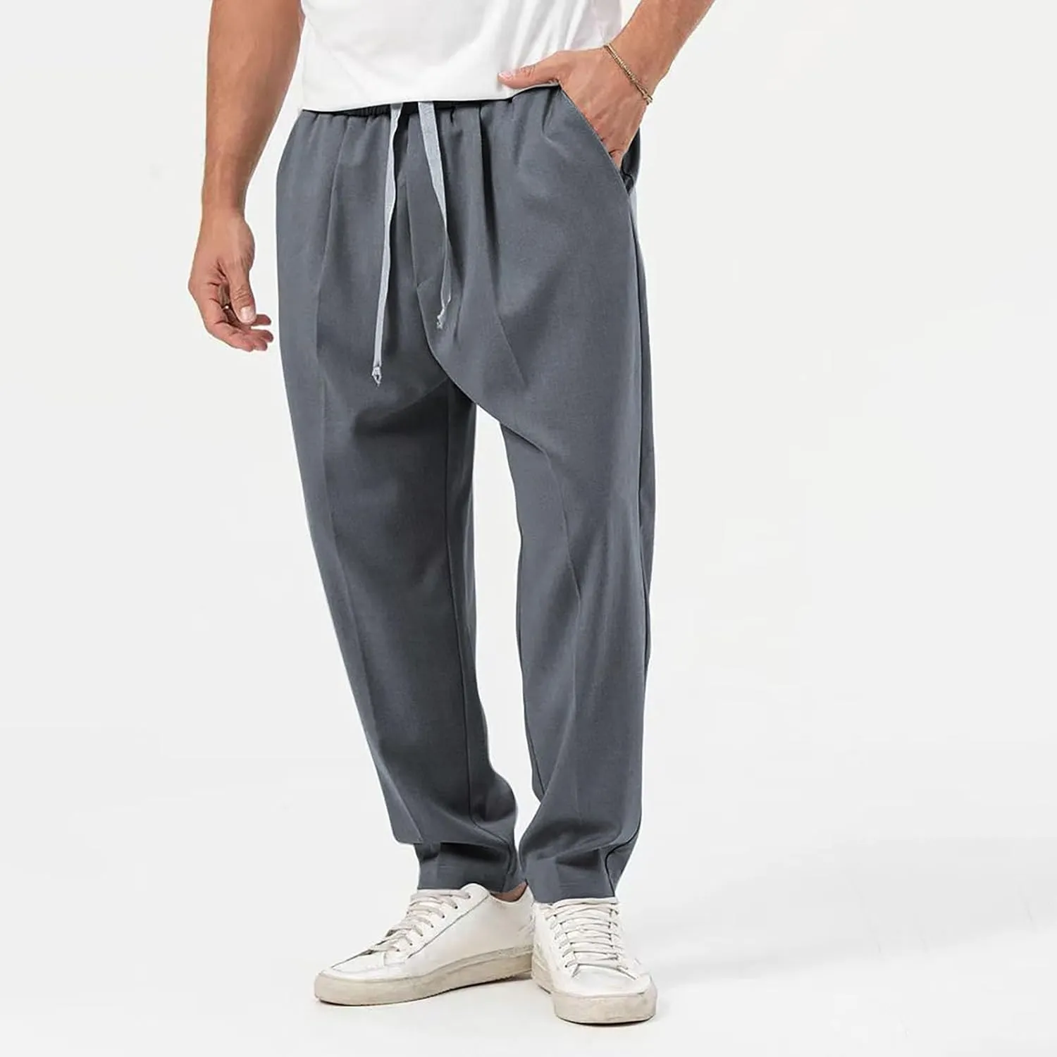 Mens Sweat Suits 2 Piece Button Down Cardigan and Jogging Pants Sweatsuit Sets Casual Athletic Outfits Loungewear
