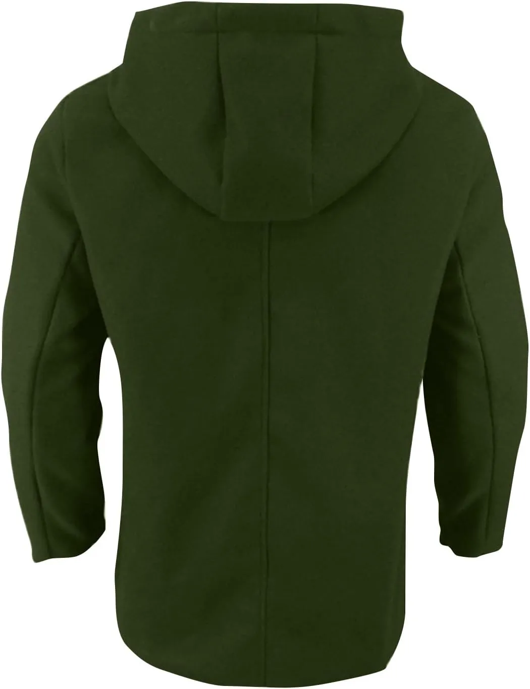 Mens Trench Coat Long Sleeve Tactical Coat: Cargo Workout Coats Plus Size Pullover Hoodie Trendy Sweatshirt Sweater