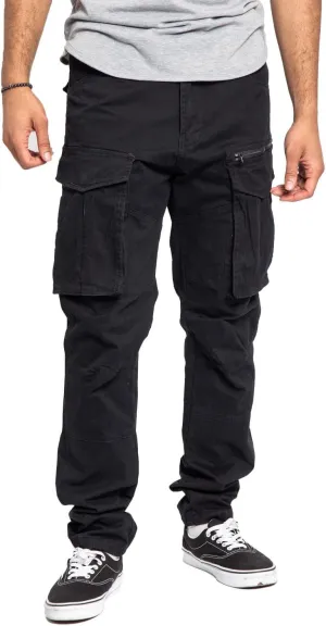 Men's Utility Cargo Pocket Cotton Jogger Pants