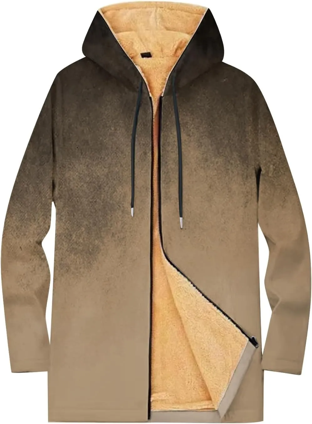 Mens Winter Coats Vintage Long Sleeve Coats: Classic Trendy Jackets Print Sweatshirt Sweaters Hoodie