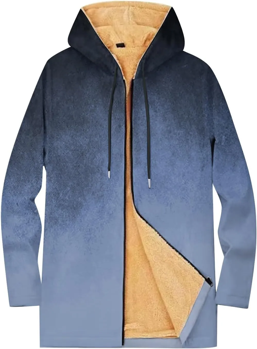 Mens Winter Coats Vintage Long Sleeve Coats: Classic Trendy Jackets Print Sweatshirt Sweaters Hoodie