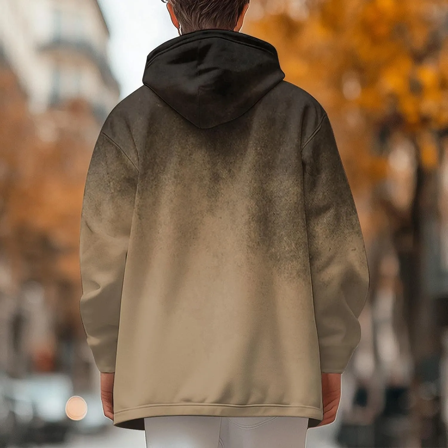 Mens Winter Coats Vintage Long Sleeve Coats: Classic Trendy Jackets Print Sweatshirt Sweaters Hoodie