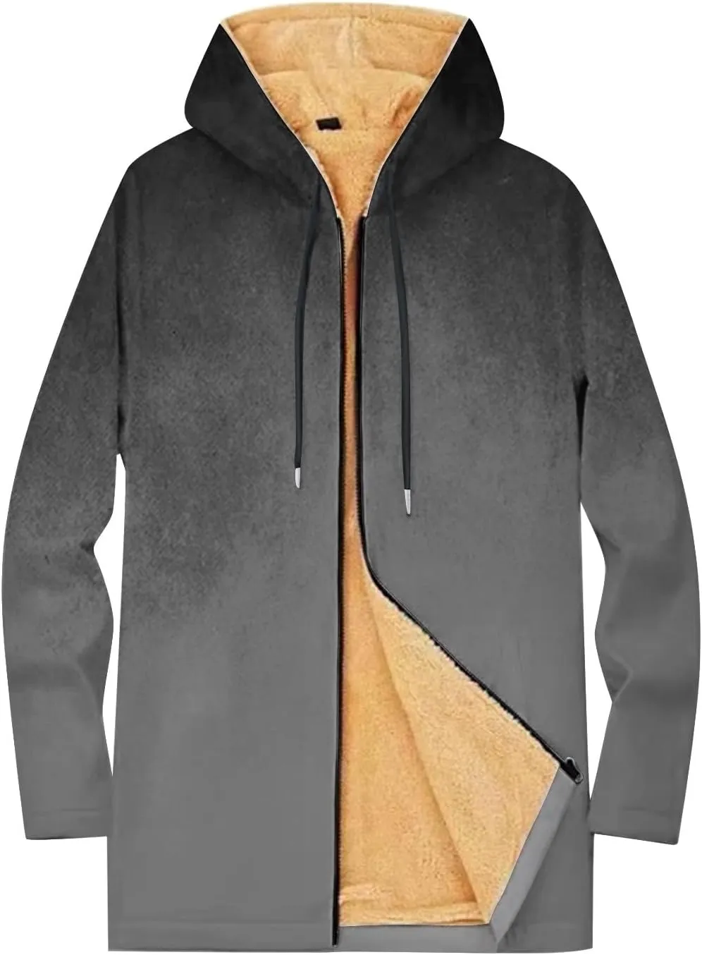 Mens Winter Coats Vintage Long Sleeve Coats: Classic Trendy Jackets Print Sweatshirt Sweaters Hoodie
