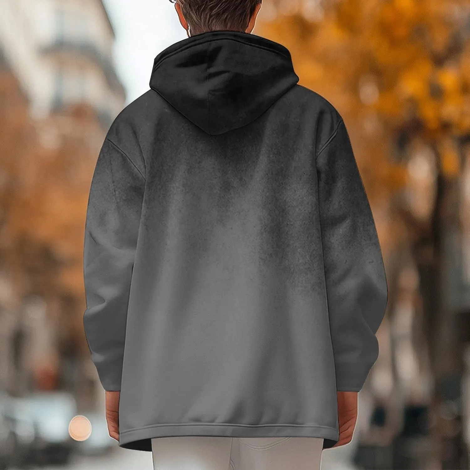 Mens Winter Coats Vintage Long Sleeve Coats: Classic Trendy Jackets Print Sweatshirt Sweaters Hoodie