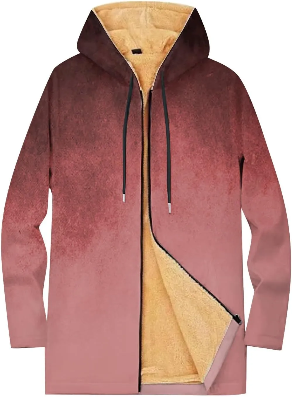 Mens Winter Coats Vintage Long Sleeve Coats: Classic Trendy Jackets Print Sweatshirt Sweaters Hoodie