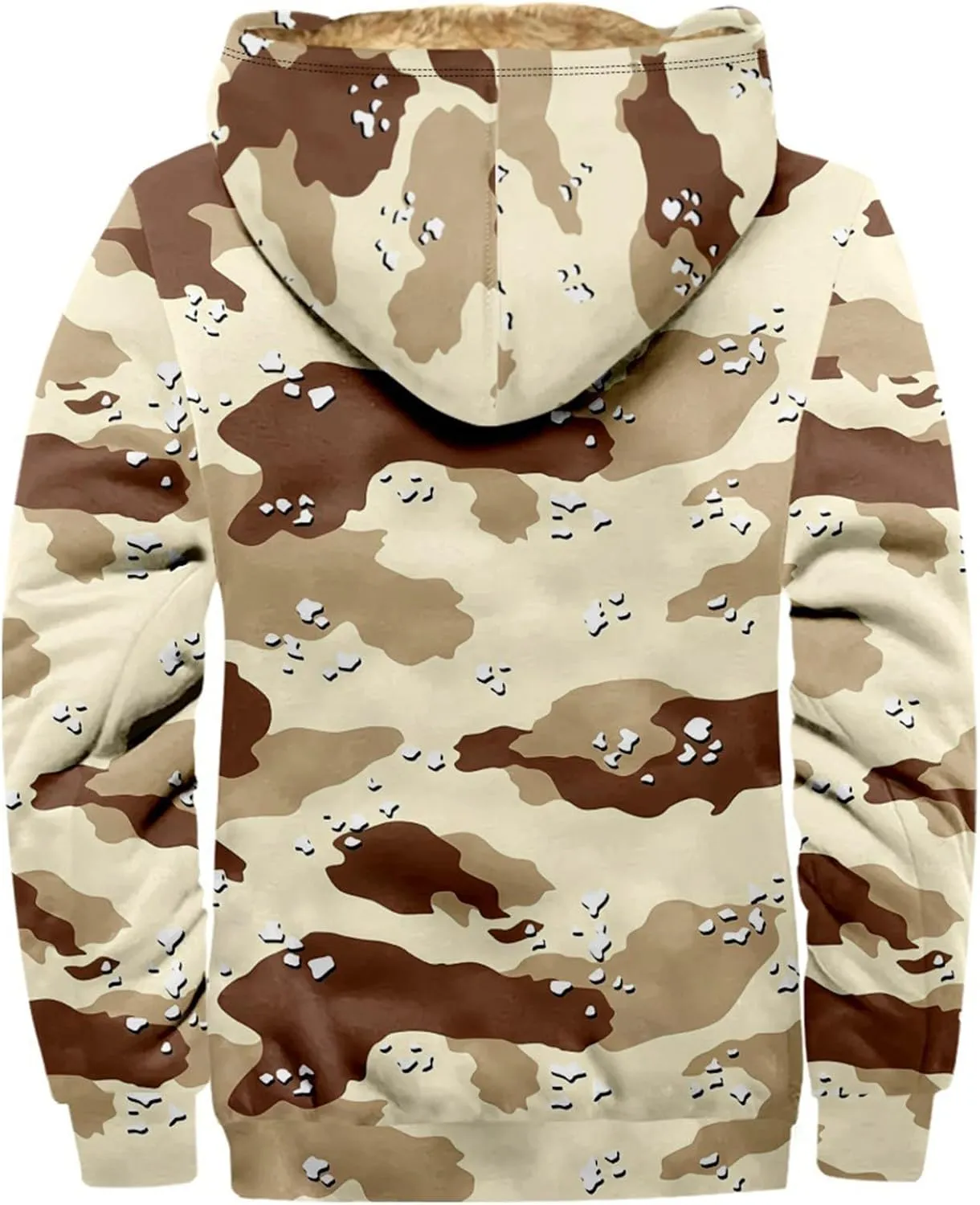 Men's Winter Coats Vintage Long Sleeve Coats: Classic Trendy Jackets Print Sweatshirt Sweaters Hoodie